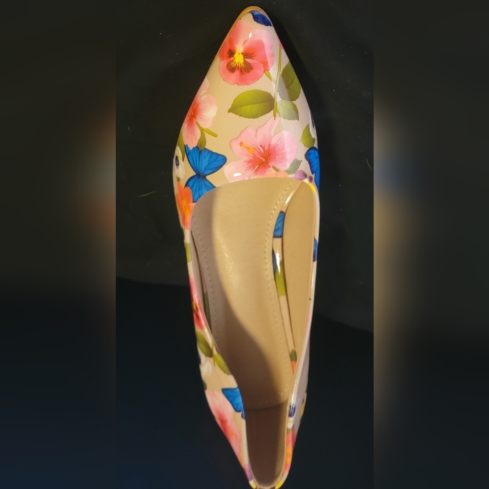 Floal/Nude Low Heel SHEIN NIB Sized 40 - Picture 4 of 7
